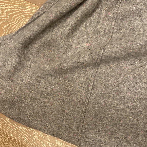 White + Warren 100% Cashmere Cardigan Open Front Sweater Longline Soft Size S - Picture 6 of 12